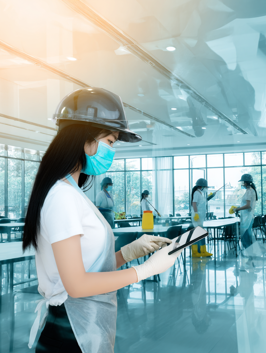 Profissionais de Limpeza